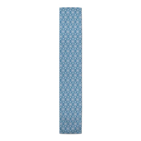Blue Shibori Table Runner